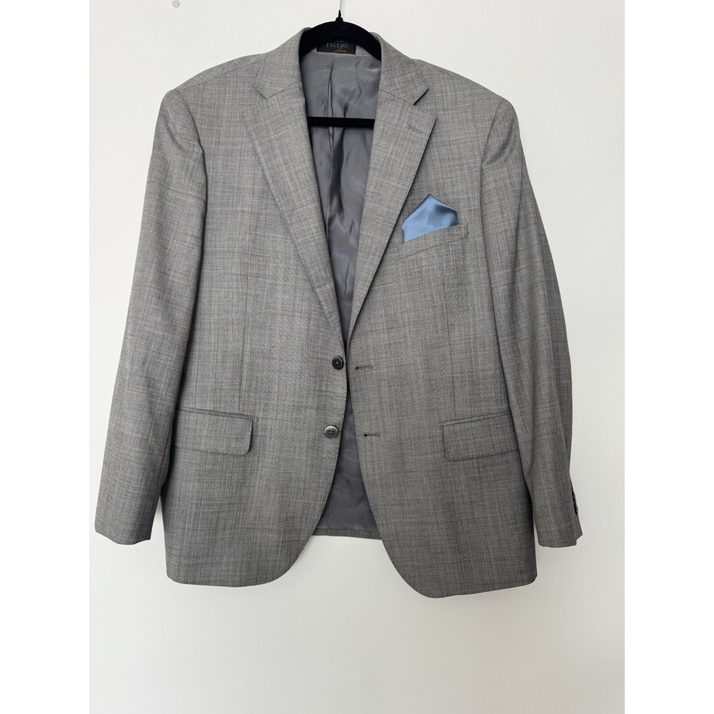 Tiglio Luxe Man's‎ Suit Sanificio Di Biella Vintage Casual Business Sz 42S Wool